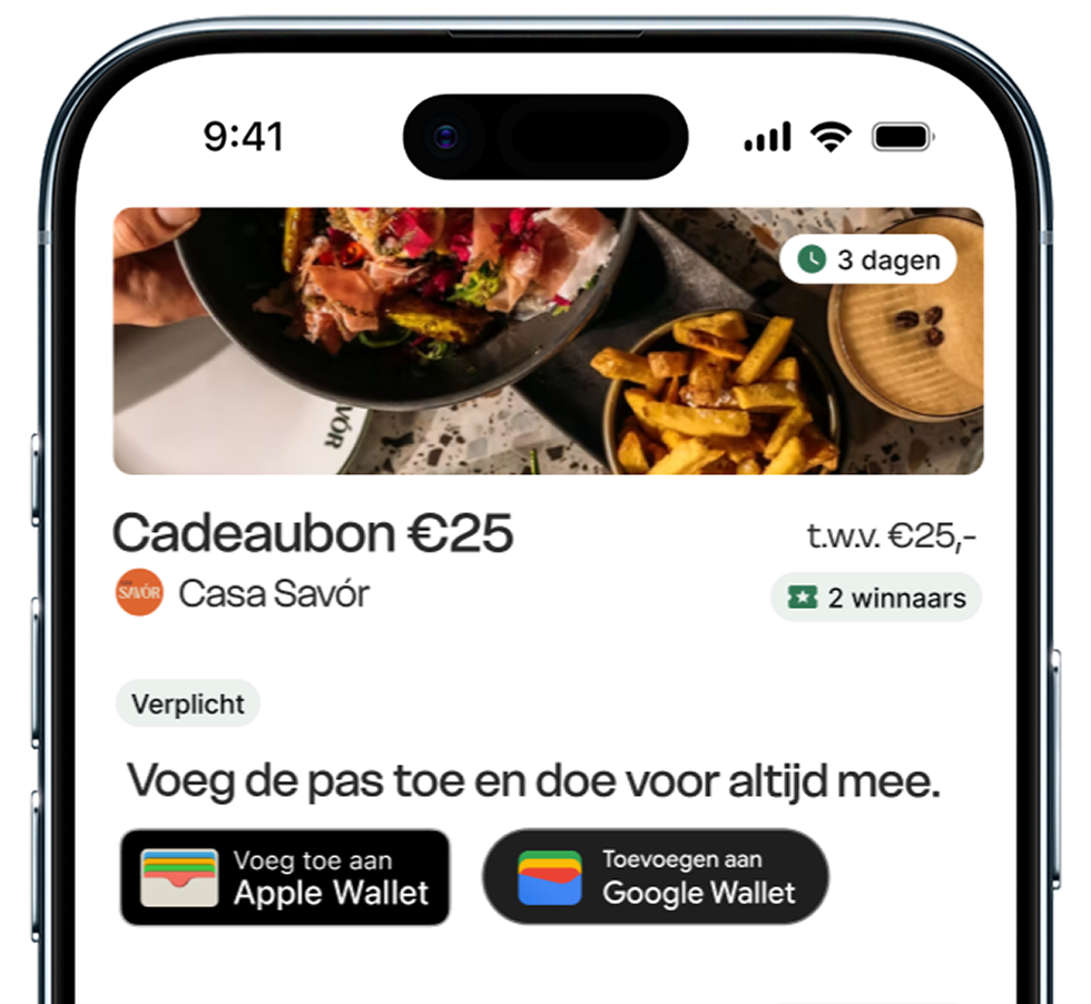 Mobiele prijspagina van Pakkie